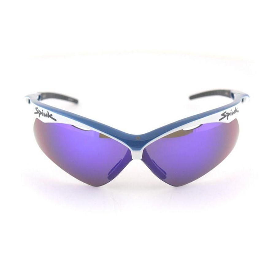 Óculos para Ciclismo Spiuk Ventix 3 Lentes Azul / Branco 686