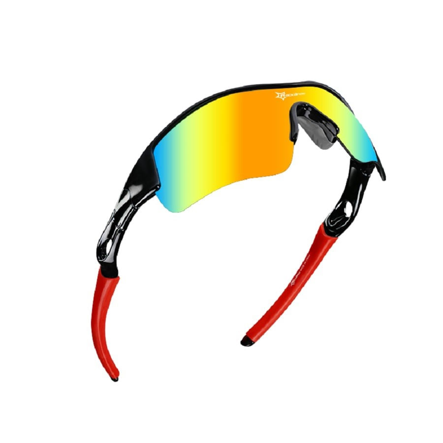 Óculos para Ciclismo RockBros 1005 Polarizado UV400 Preto / Vermelho 5755
