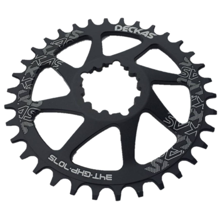 Coroa de Bicicleta MTB Alumínio Direct Mount Deckas GXP Offset 6mm ...