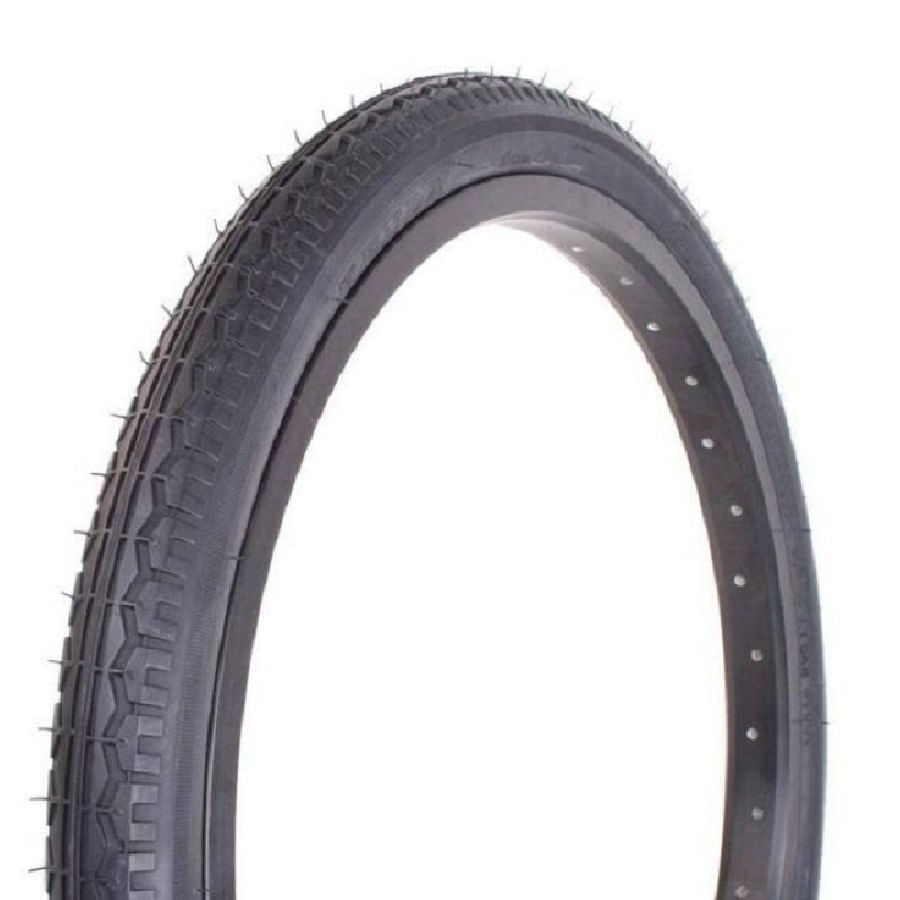 Paire De Pneus BMX Duro 20" X 1.75" Rouge - Pour Raleigh Burner, Comp 3 - Pneus Old School à Crampons