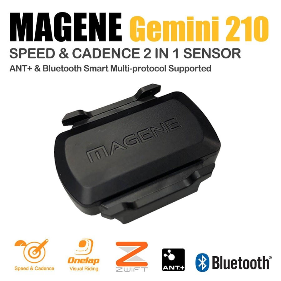 Sensor de Velocidade e Cadência Gemini 210 Bluetooth Ant+ 990121