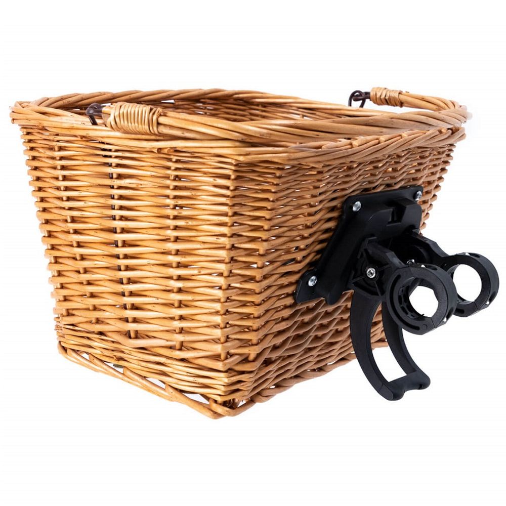 Cesta Dianteira Vime Removível para Bicicleta Retrô Mitsu