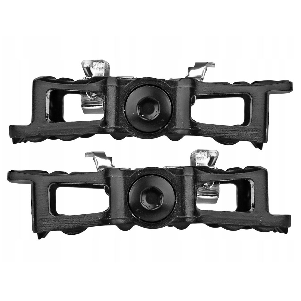 Pedal Plataforma e Clip de Bike MTB Zeray ZP109s Rosca 9/16 Grossa Preto