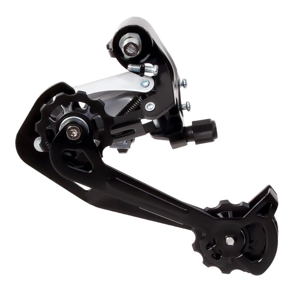 Câmbio de Bicicleta Traseiro SunRun Index 9V Cage Longo MTB